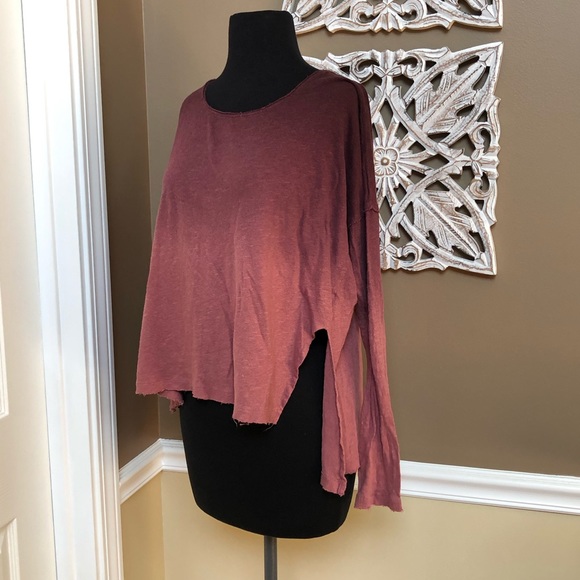 ⭐️ We the Free Starry Night Ombre Long Sleeve Tunic Shirt EXTRA SMALL - Picture 8 of 13